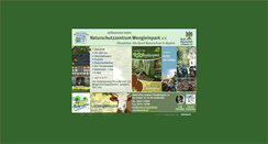 Desktop Screenshot of naturschutzzentrum-wengleinpark.de